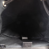 Gucci GG Supreme Double Buckle Backpack