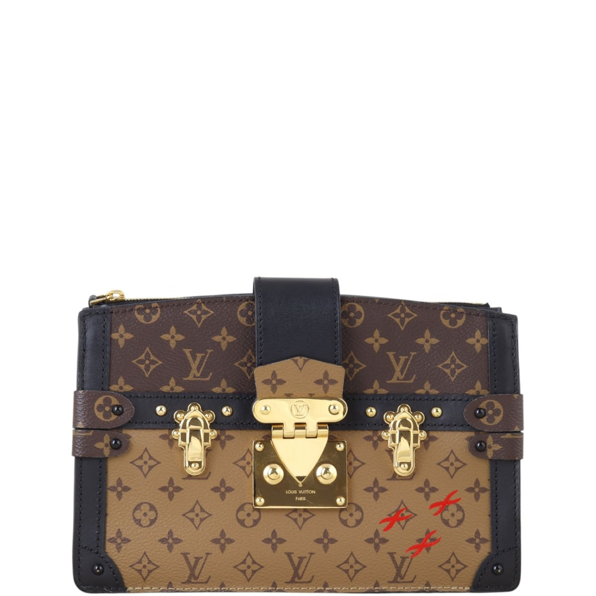 Louis Vuitton Trunk Clutch Monogram Reverse