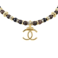 Chanel CC Beaded Necklace