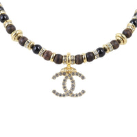 Chanel CC Beaded Necklace
