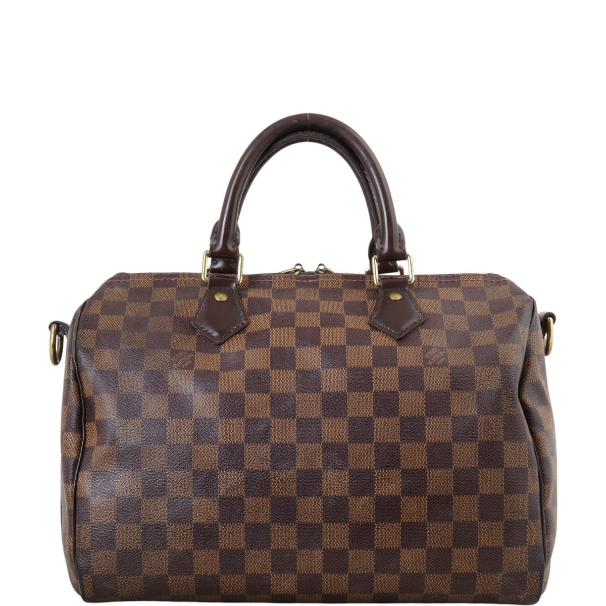 Louis Vuitton Speedy 30 Bandouliere Damier Ebene