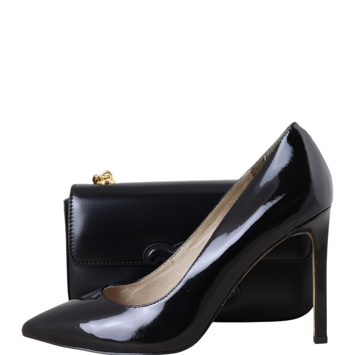 Celine Triomphe Claude Chain Shoulder Bag