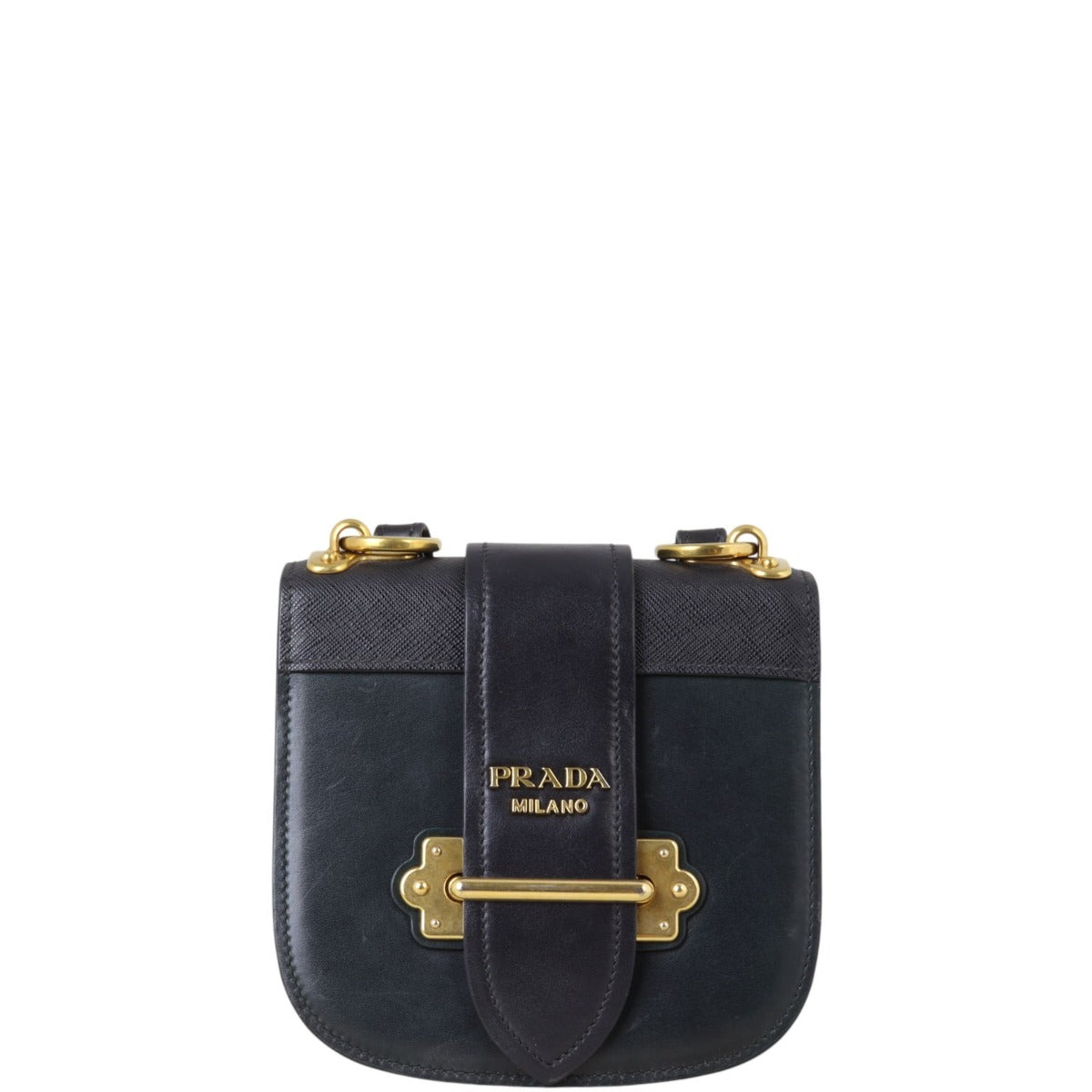 Prada Pionniere Saffiano City Calf Crossbody