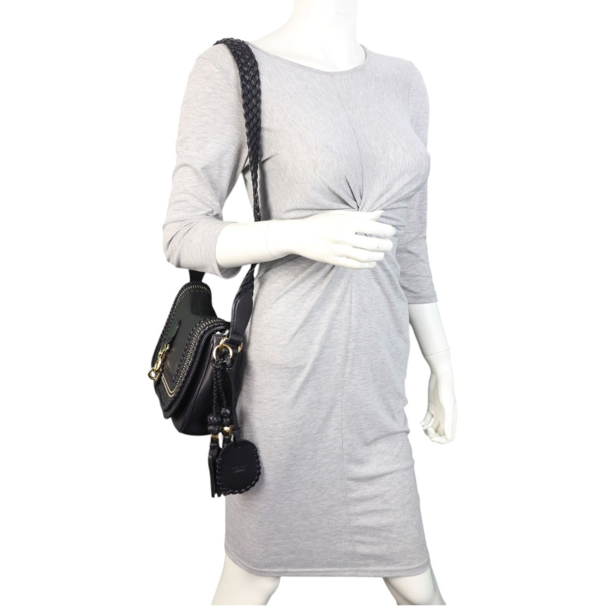 Gucci Marrakech Braided Handle Shoulder Bag