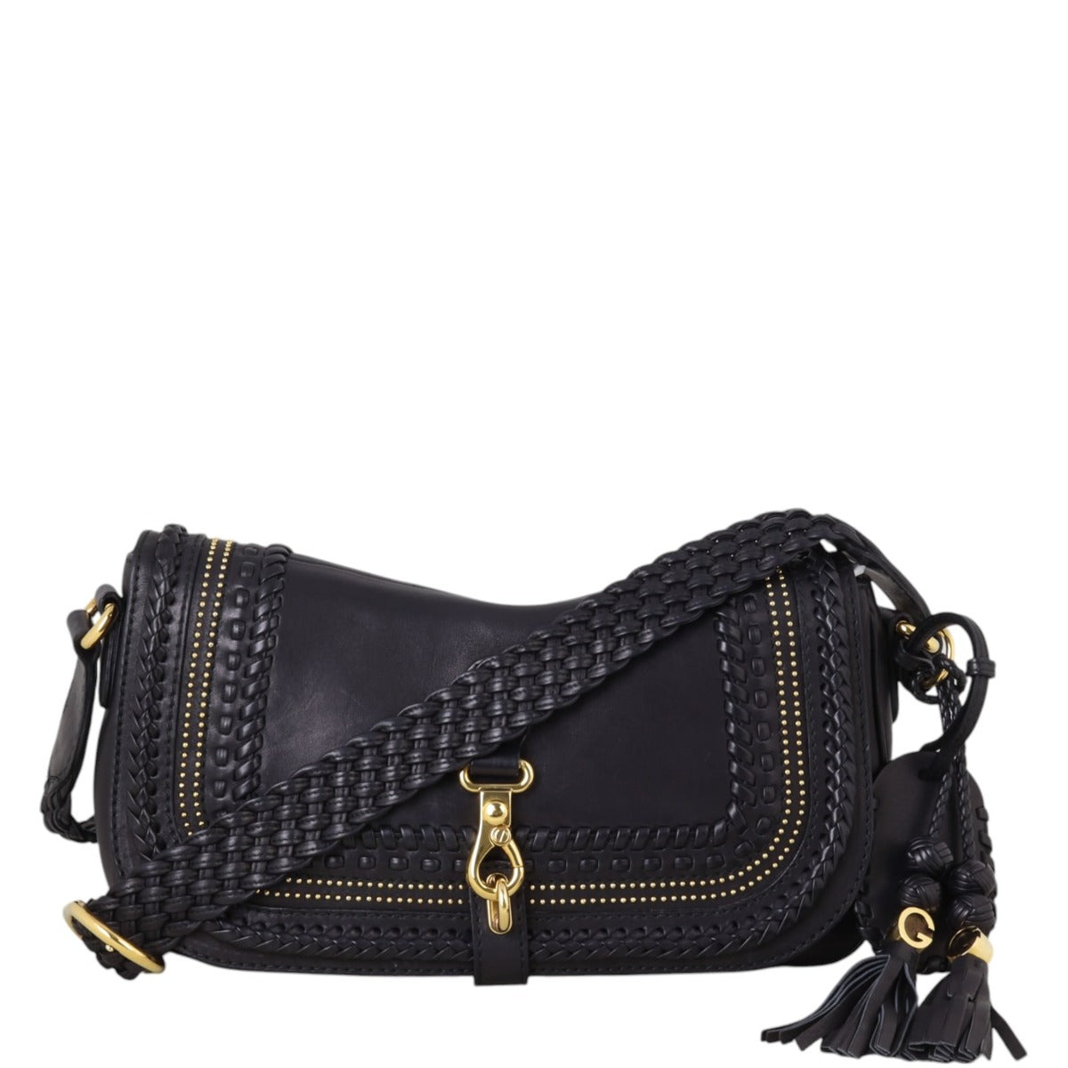 Gucci Marrakech Braided Handle Shoulder Bag