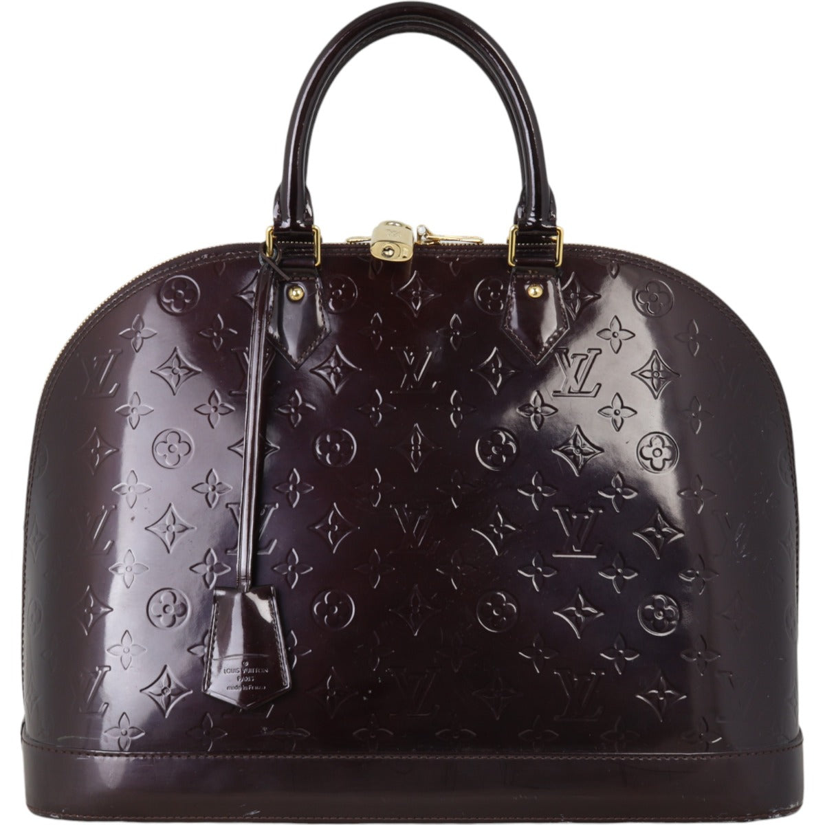 Louis Vuitton Alma GM Monogram Vernis