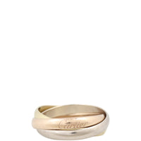 Cartier Trinity Ring Small 18k White, Rose & Yellow Gold