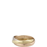 Cartier Trinity Ring Small 18k White, Rose & Yellow Gold