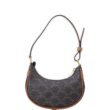 Celine Ava Triomphe Hobo Embroidered Mini