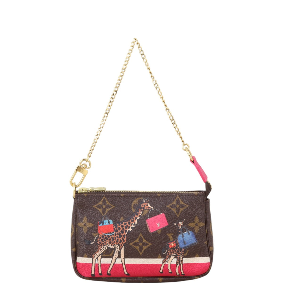 Louis Vuitton Mini Pochette Accessoires Monogram 2017 Christmas Animation