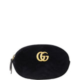 Gucci GG Marmont Matelasse Velvet Belt Bag