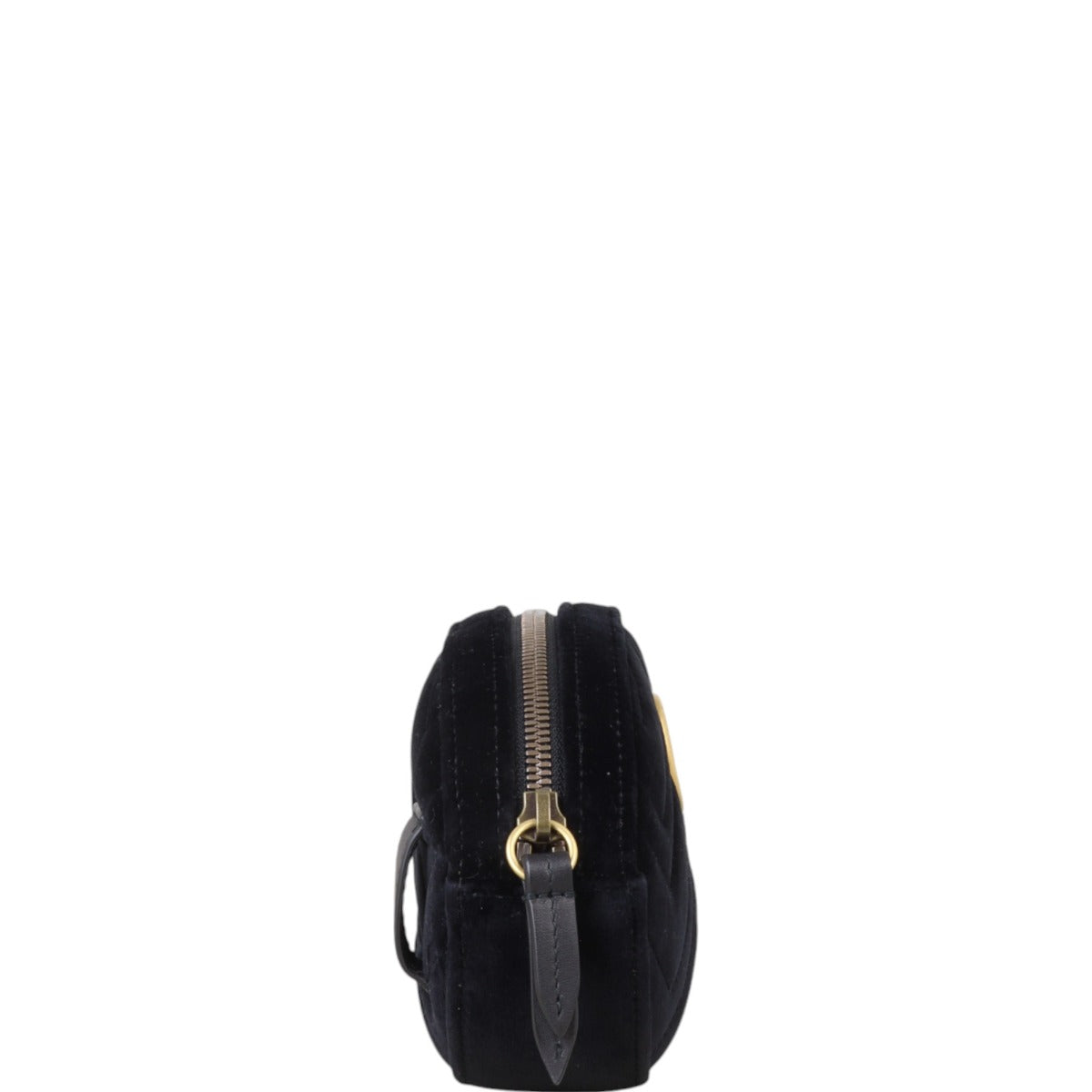 Gucci GG Marmont Matelasse Velvet Belt Bag