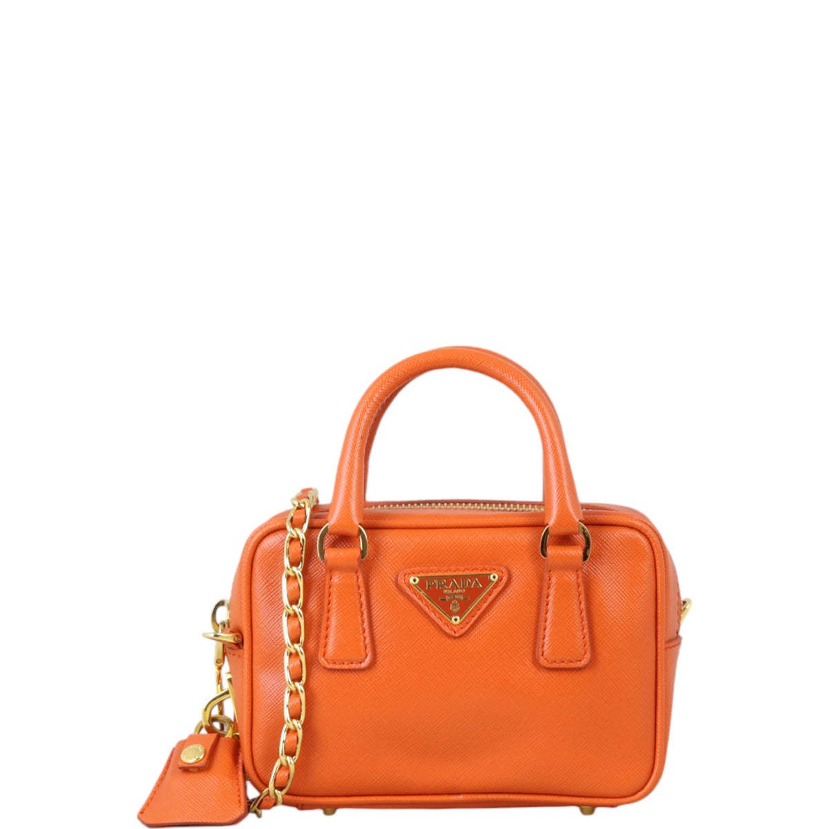 Prada Saffiano Lux Crossbody Bag Mini