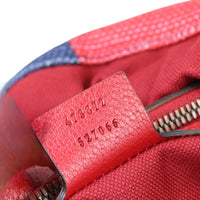 Gucci Logo Striped Drawstring Backpack