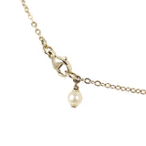 Chanel Crystal Double CC Necklace