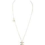 Chanel Crystal Double CC Necklace