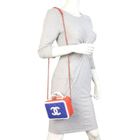 Chanel CC Filigree Vanity Case Small