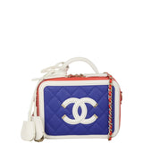 Chanel CC Filigree Vanity Case Small