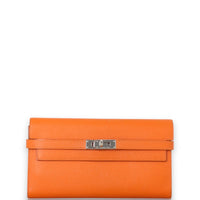Hermes Kelly Classic Long Wallet Epsom
