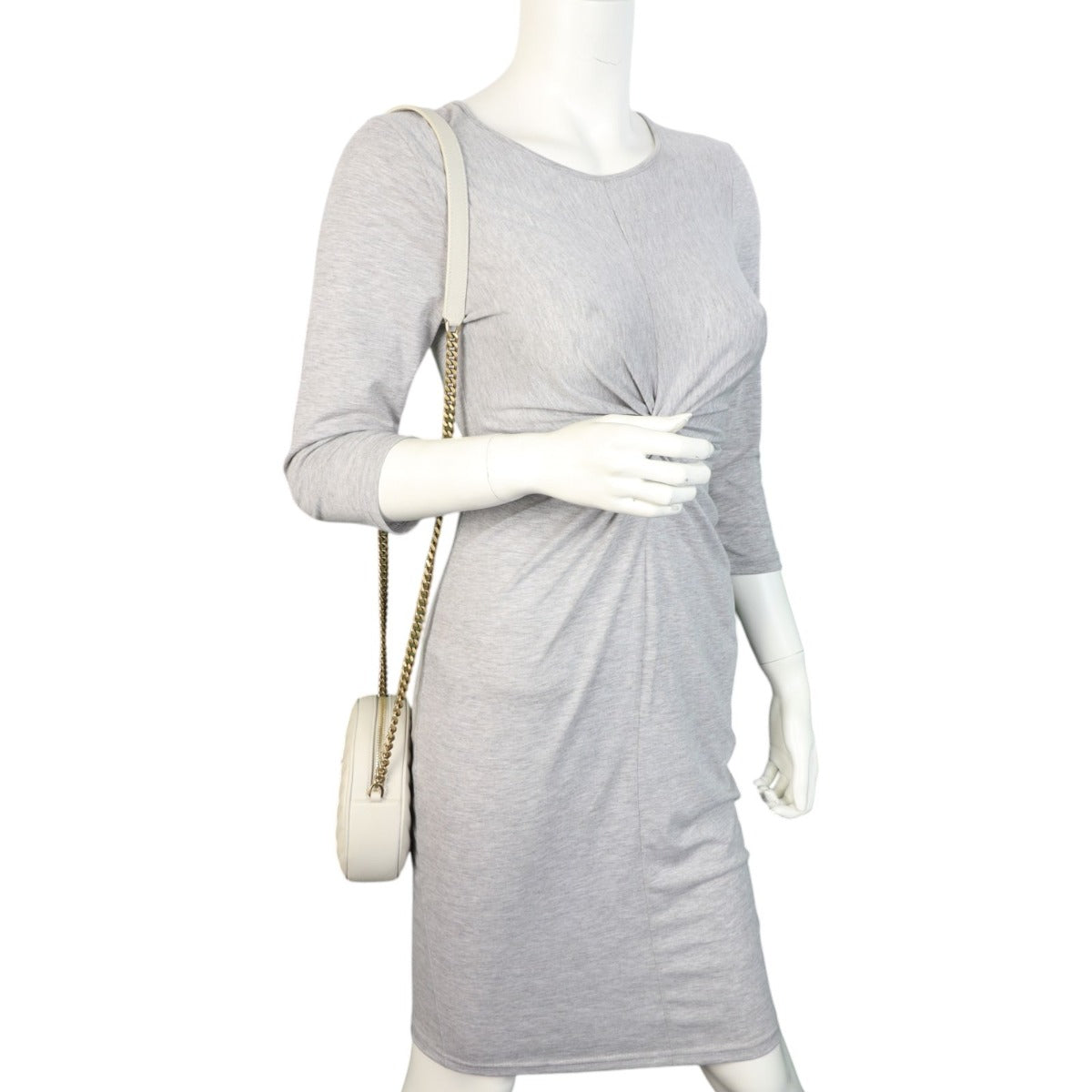 Saint Laurent Vinyle Round Camera Bag