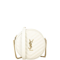 Saint Laurent Vinyle Round Camera Bag