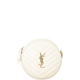 Saint Laurent Vinyle Round Camera Bag