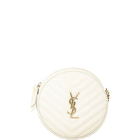 Saint Laurent Vinyle Round Camera Bag