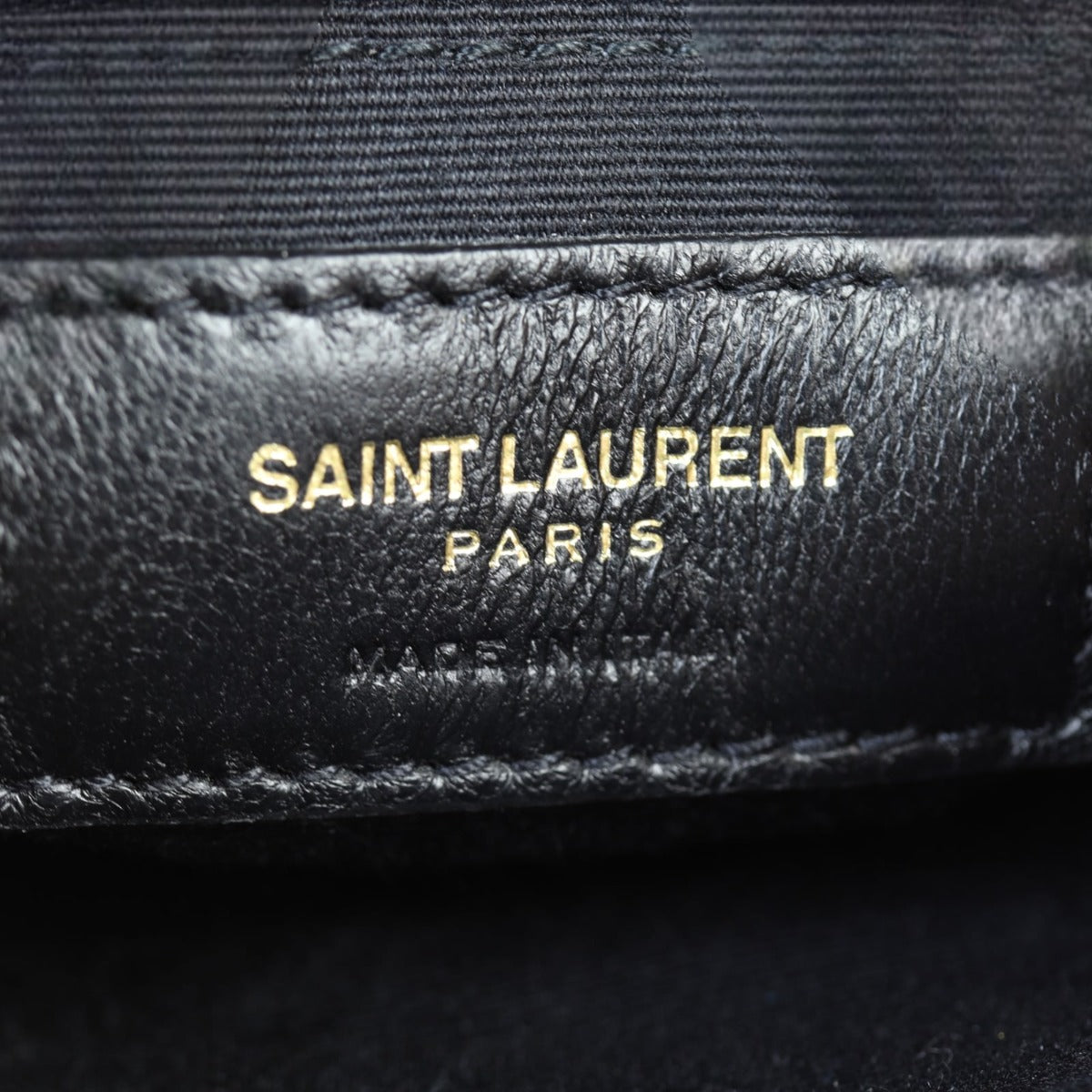 Saint Laurent Vinyle Round Camera Bag