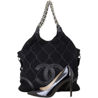 Chanel Rodeo Drive Microsuede Hobo
