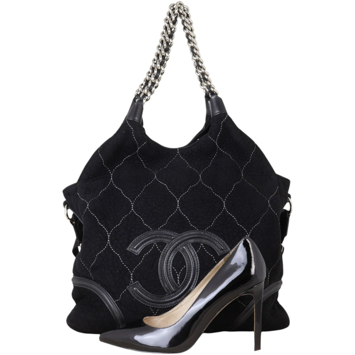 Chanel Rodeo Drive Microsuede Hobo