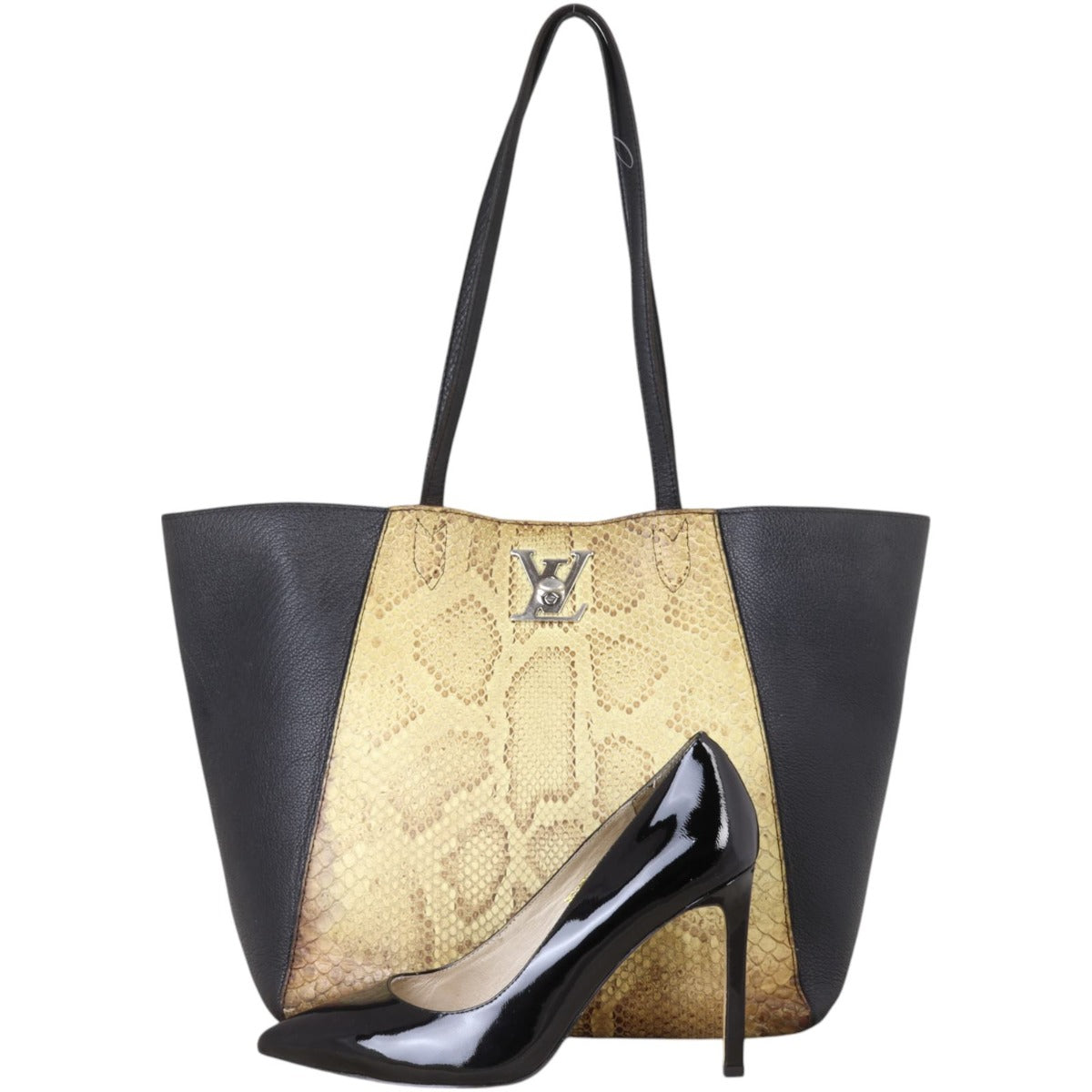 Louis Vuitton Lockme Cabas Python