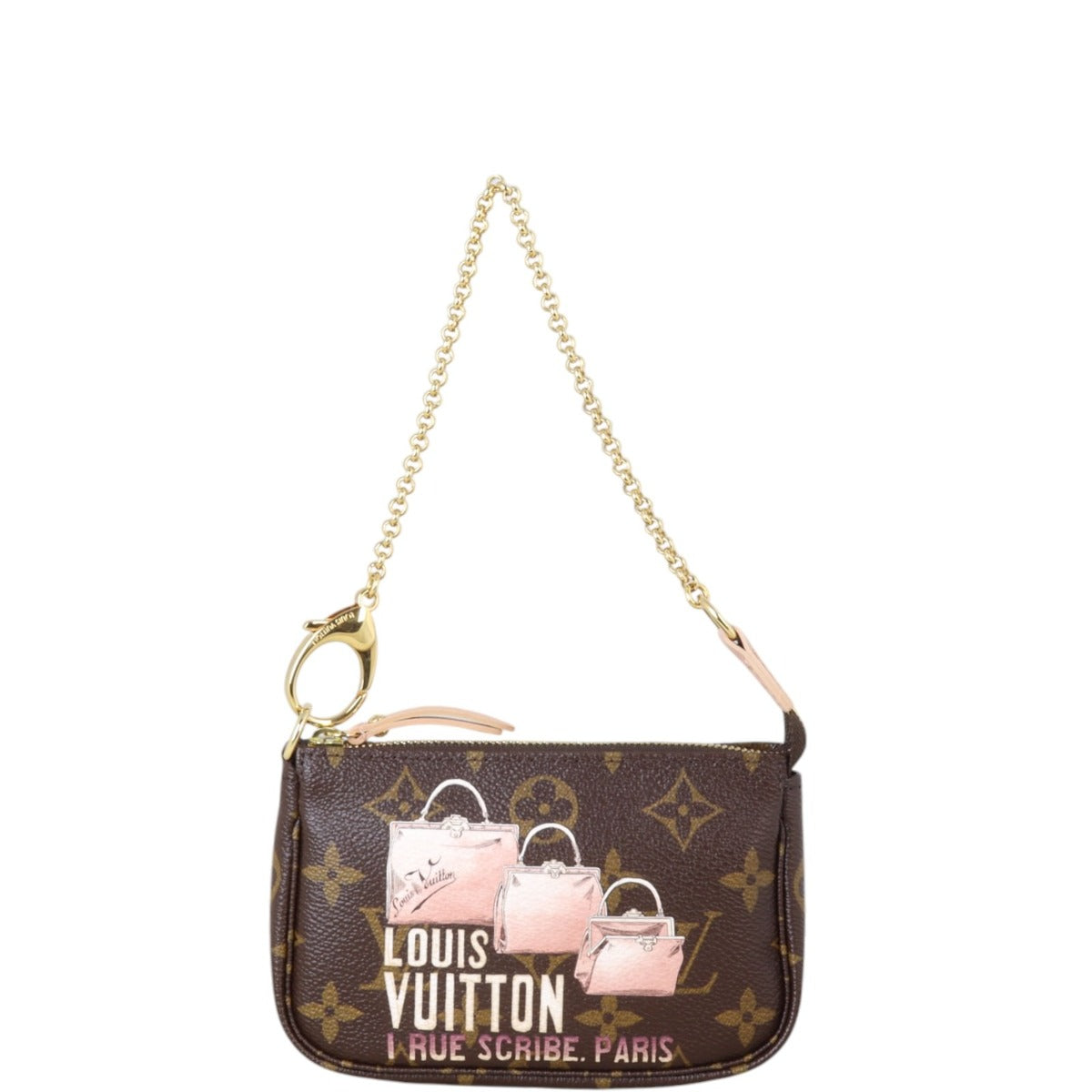 Louis Vuitton Mini Pochette Accessoires Monogram Affiche