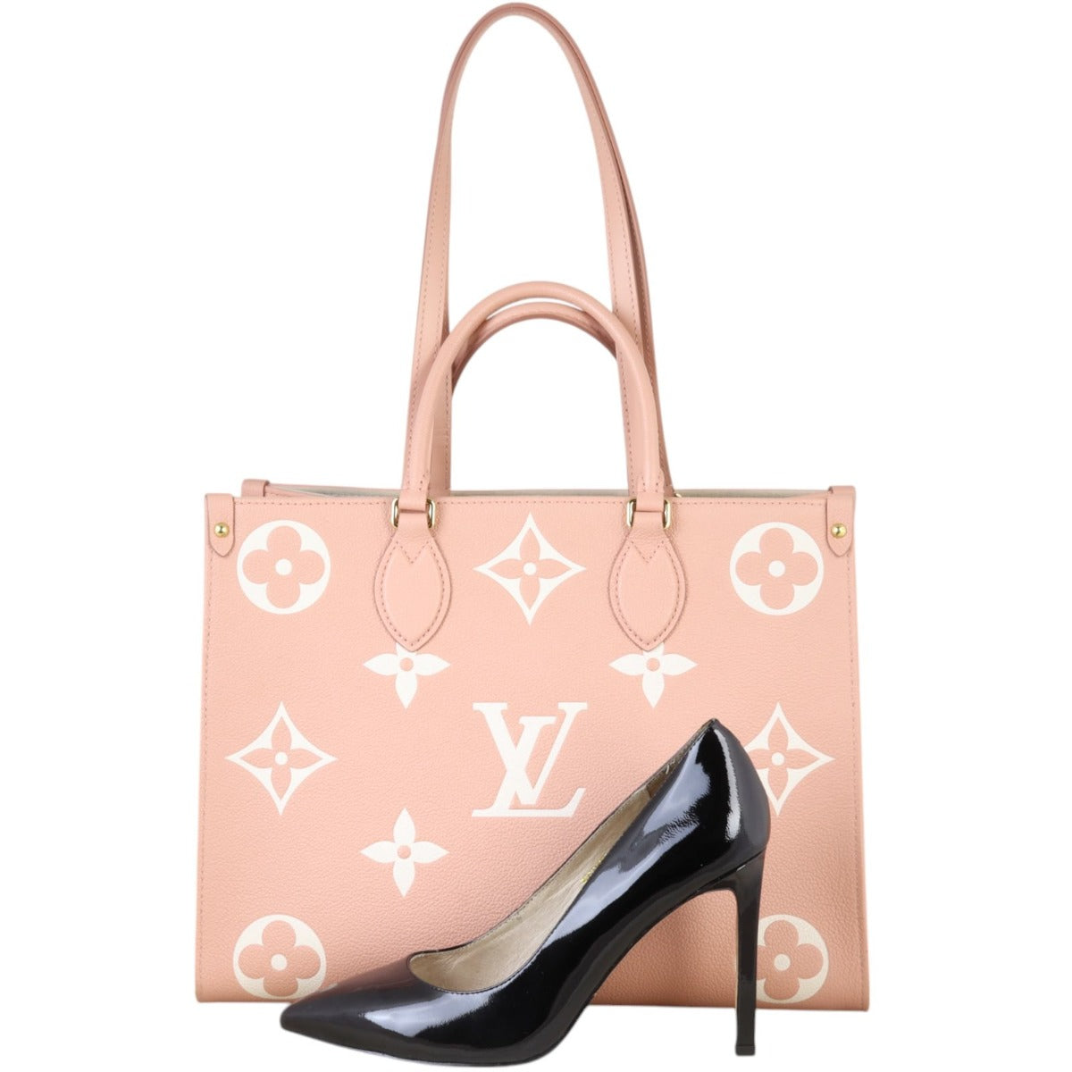 Louis Vuitton OnTheGo MM Monogram Empreinte Giant Bicolour