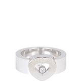 Chopard Happy Diamonds Heart 18k White Gold Ring