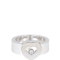 Chopard Happy Diamonds Heart 18k White Gold Ring