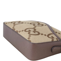 Gucci GG Jumbo Canvas Messenger Bag