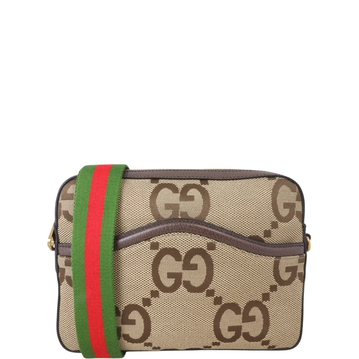 Gucci GG Jumbo Canvas Messenger Bag