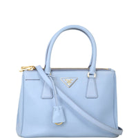 Prada Saffiano Lux Galleria Double Zip Tote Small