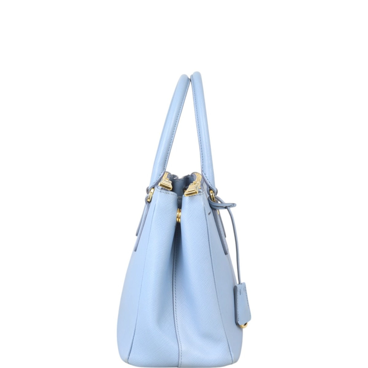 Prada Saffiano Lux Galleria Double Zip Tote Small