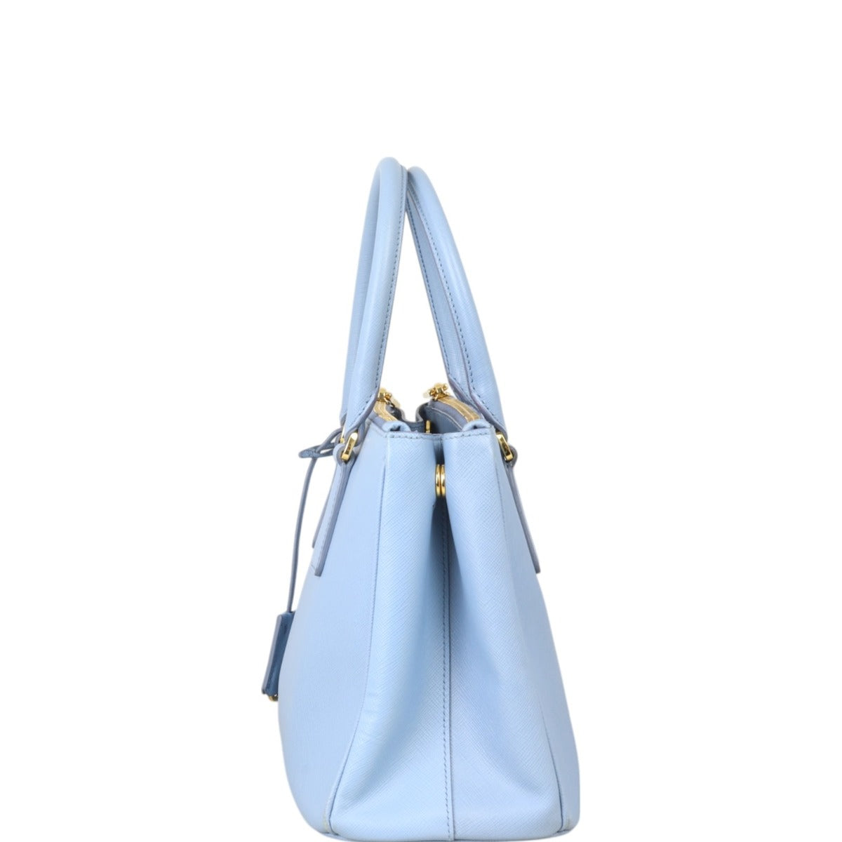 Prada Saffiano Lux Galleria Double Zip Tote Small