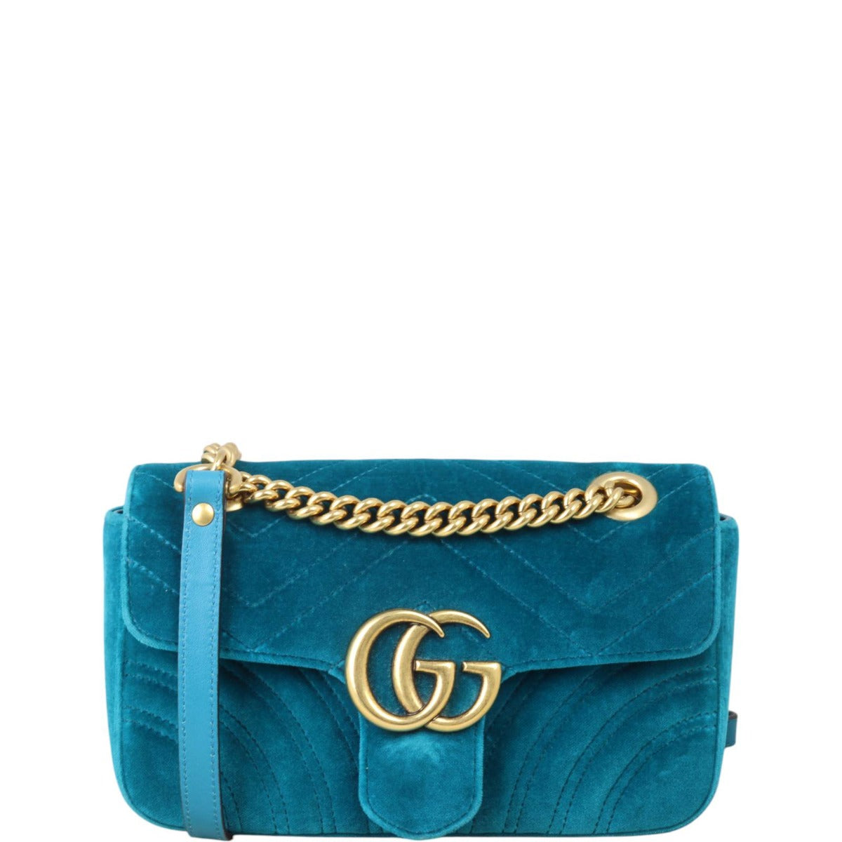 Gucci Marmont Velvet Mini Shoulder Bag