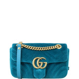 Gucci Marmont Velvet Mini Shoulder Bag