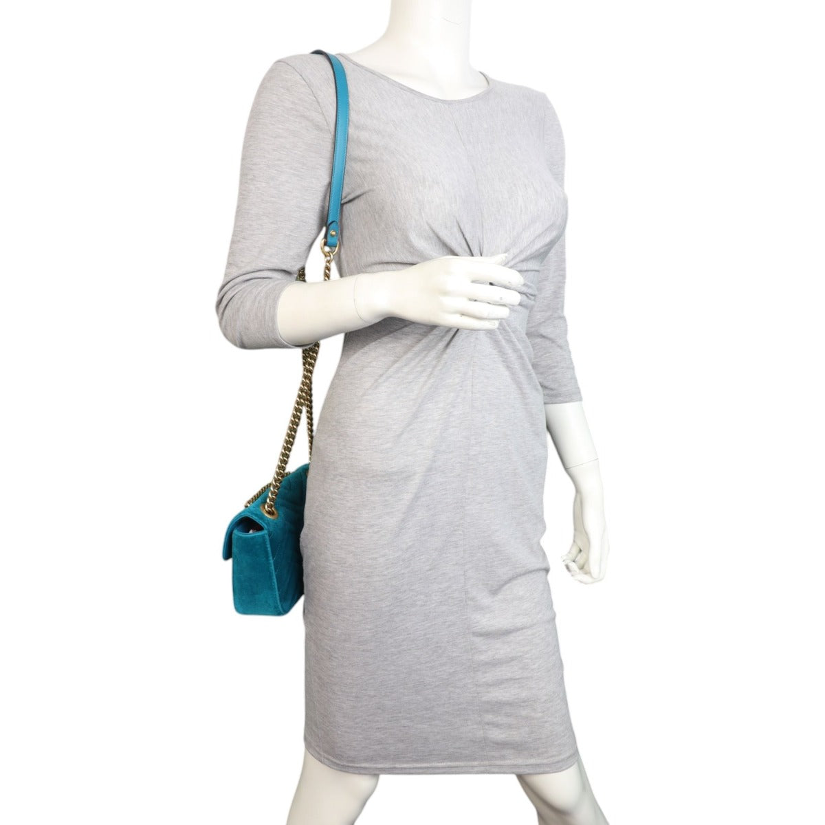 Gucci Marmont Velvet Mini Shoulder Bag