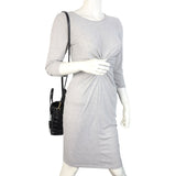 Saint Laurent Toy Shopping Tote Croc-embossed