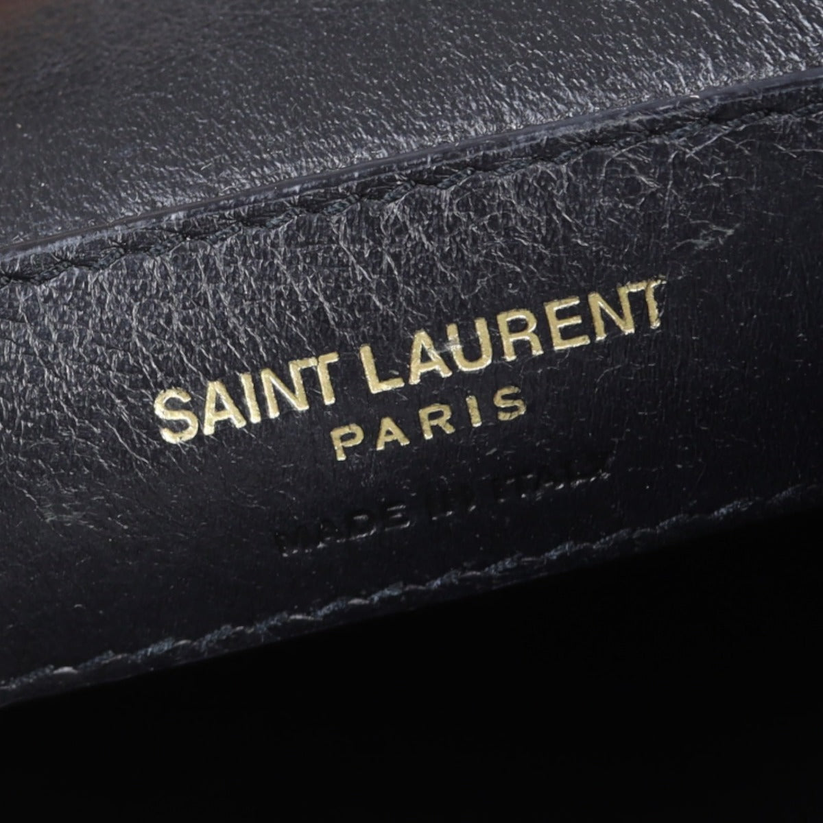 Saint Laurent Toy Shopping Tote Croc-embossed