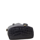 Saint Laurent Toy Shopping Tote Croc-embossed