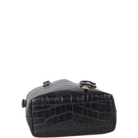 Saint Laurent Toy Shopping Tote Croc-embossed