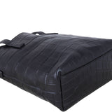 Saint Laurent Toy Shopping Tote Croc-embossed