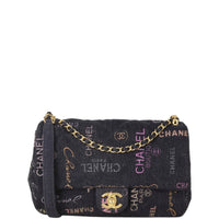 Chanel Denim Mood Flap Bag Large