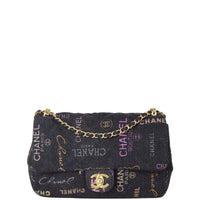 Chanel Denim Mood Flap Bag Large